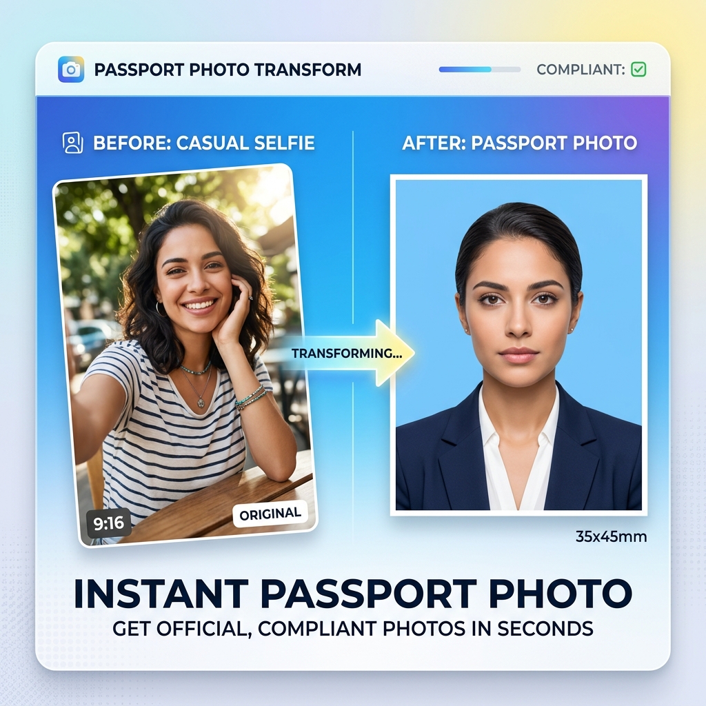 AI Selfie Passport Maker